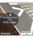 CADRE sur mesure Pvc Espace Coworking