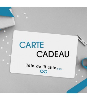 Carte cadeau Tête-De-Lit-Chic.com (de 20 € à 100 €)