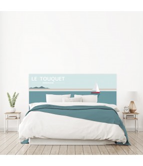 Tête de lit "LE TOUQUET" sur mesure