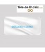 Tête de lit "BORD DE MER" bleue sur mesure