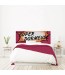 Tête de lit "SUPER DORMEUSE" rose sur mesure